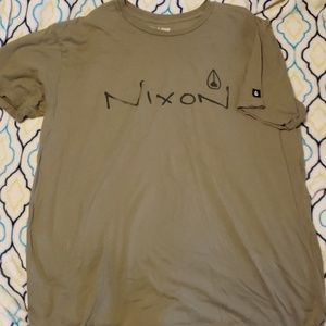 COPY - Nixon olive green tee-shirt